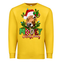 Lemon Mooey Christmas Premium Sweatshirt - texasbilliewilder