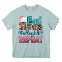 Arona eat sleep volleyball repeat Heavy Core Tee - HRA Design Shop