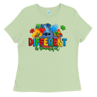 Matcha different is beautiful autism stitch Ladies Tee - Zillion Design Studio