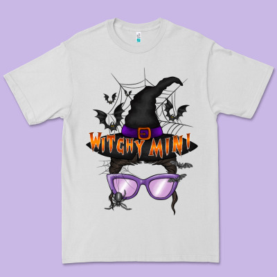 Witchy Mini Premium Tee Designed By Racoondesign