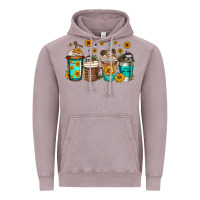 Vintage Zinc sloth coffee cups Vintage Hoodie - Jasminsmagicworld