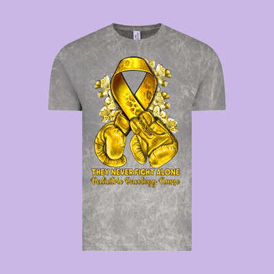They Never Fight Alone Yellow Ribbon With Boxing G Vintage Tee Designed By Nancycooperartshop