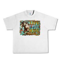 Lunar Rock live love ride horse Urban Heavy Tee - LillyAllenDesigns