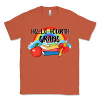 Copper back to school hello fourth grade 3200x2400 Classic Tee - AdoDesignShop