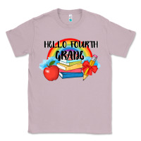 Lilac back to school hello fourth grade 3200x2400 Classic Tee - AdoDesignShop
