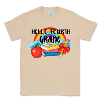 Mushroom back to school hello fourth grade 3200x2400 Classic Tee - AdoDesignShop