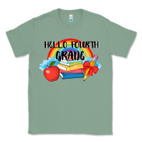 Sage back to school hello fourth grade 3200x2400 Classic Tee - AdoDesignShop