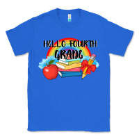 True Royal back to school hello fourth grade 3200x2400 Classic Tee - AdoDesignShop