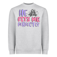 Heather Grey he fits me perfectly Heavyweight Sweatshirt - MaliasSmallBusiness