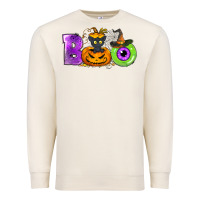 Sandshell Boo Halloween Premium Sweatshirt - NancyCooperArtShop