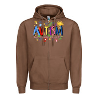Chestnut autism accept understand love Zipper Hoodie - Artiststas