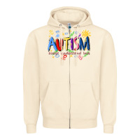 Sandshell autism accept understand love Zipper Hoodie - Artiststas