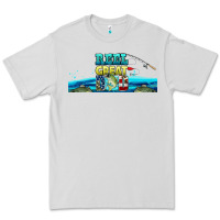 Dove Grey reel great dad  libbey glass Premium Tee - HRA Design Shop
