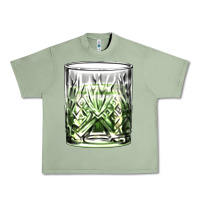 Oil Green gin tonic Urban Heavy Tee - AdoDesignShop