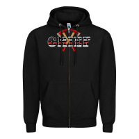 Black firefighter chief Zipper Hoodie - Artiststas