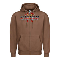 Chestnut firefighter chief Zipper Hoodie - Artiststas
