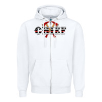 White firefighter chief Zipper Hoodie - Artiststas
