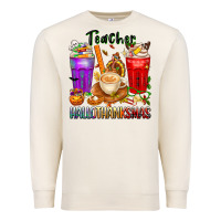 Sandshell hallothanksmas teacher Premium Sweatshirt - texasbilliewilder