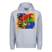 Heather Grey Hope Premium Hoodie - TumblerDesignByShophia
