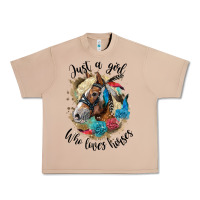 Burro just a girl who loves horses haflinger Urban Heavy Tee - LillyAllenDesigns