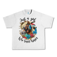 Lunar Rock just a girl who loves horses haflinger Urban Heavy Tee - LillyAllenDesigns