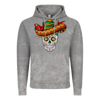Cloud Rock cinco de mayo sombrero skull Vintage Hoodie - BarkalooDesign