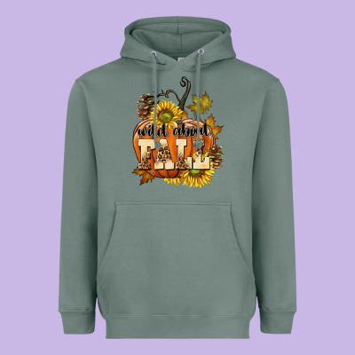Wild About Fall Heavyweight Hoodie Designed By Texasbilliewilder