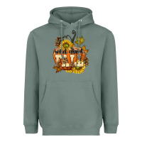 Sage Wild About Fall Heavyweight Hoodie - texasbilliewilder