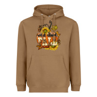 Toasted Coconut Wild About Fall Heavyweight Hoodie - texasbilliewilder