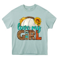 Arona love my girl volleyball Heavy Core Tee - HRA Design Shop