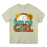 Love My Girl Volleyball Heavy Core Tee | Teevron
