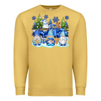 Antique Gold snow gnome truck Premium Sweatshirt - texasbilliewilder