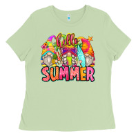 Matcha hello summer gnomes Ladies Tee - Zillion Design Studio