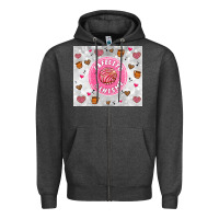 Charcoal Heather cafecito y chisme Zipper Hoodie - Artiststas