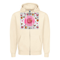 Sandshell cafecito y chisme Zipper Hoodie - Artiststas