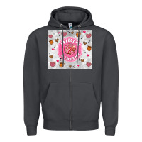 Smoke cafecito y chisme Zipper Hoodie - Artiststas