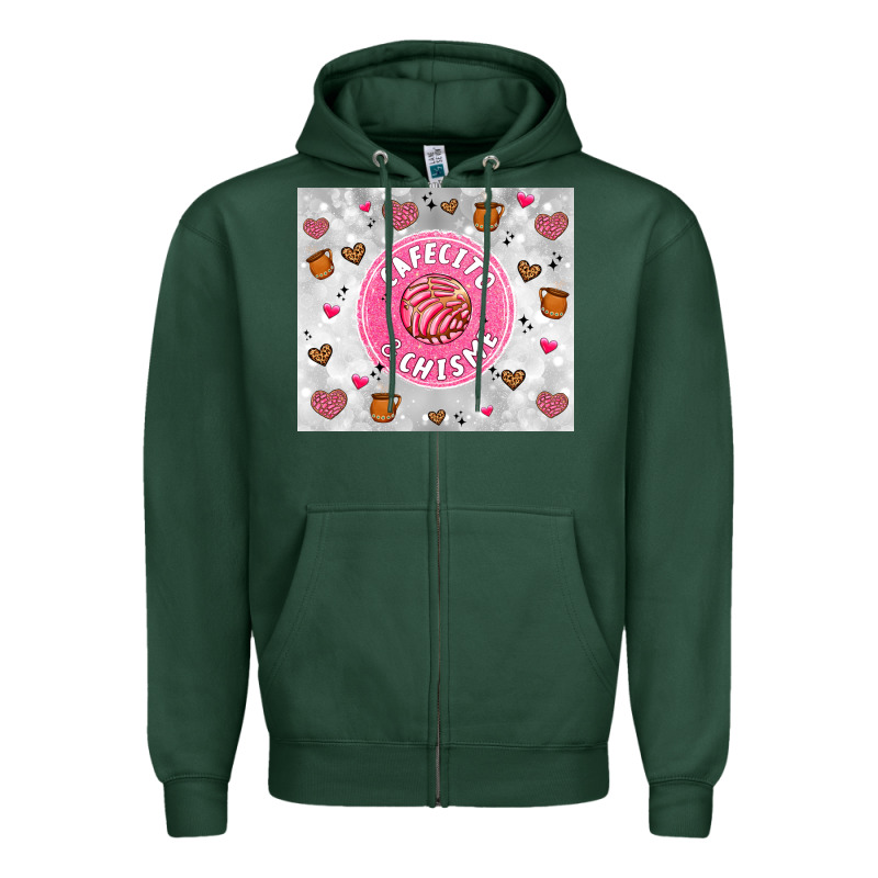 Cafecito Y Chisme Zipper Hoodie by Artiststas | Teevron
