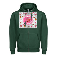 Sports Green cafecito y chisme Zipper Hoodie - Artiststas