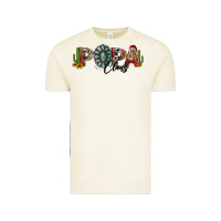 Western Christmas Papa Claus Sunflowers And Cactus Vintage Tee | Teevron