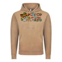 Vintage Coffee cinco de mayo skull Vintage Hoodie - BarkalooDesign