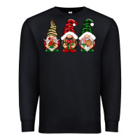 Black Christmas gnomes Premium Sweatshirt - NancyCooperArtShop