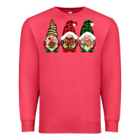 Cardinal Christmas gnomes Premium Sweatshirt - NancyCooperArtShop
