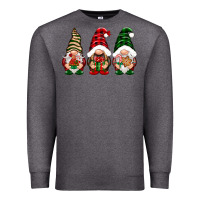 Charcoal Heather Christmas gnomes Premium Sweatshirt - NancyCooperArtShop