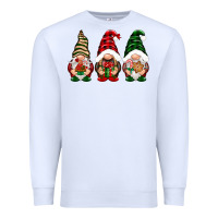 White Christmas gnomes Premium Sweatshirt - NancyCooperArtShop