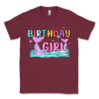 Burgundy birthday girl Classic Tee - MaliasSmallBusiness