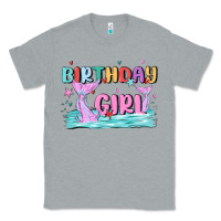 Heather Grey birthday girl Classic Tee - MaliasSmallBusiness
