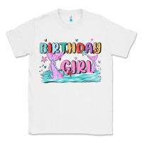 White birthday girl Classic Tee - MaliasSmallBusiness