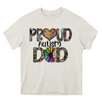 Proud Autism Dad Heavy Core Tee | Teevron