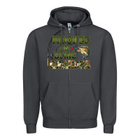 Smoke fish lures hooked on being grandpa Zipper Hoodie - Artiststas
