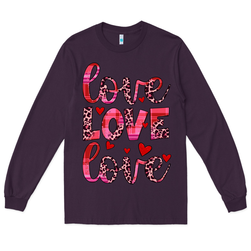Love Valentines Day Long Sleeve Tee by JahusDesignShop | Teevron